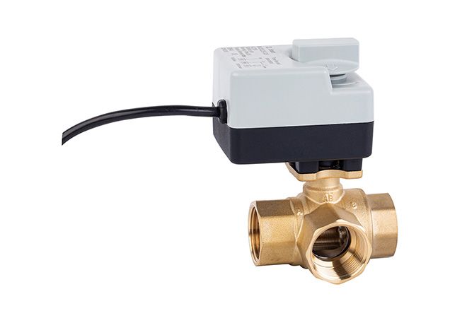 3-way brass ball valves (ZL3300)