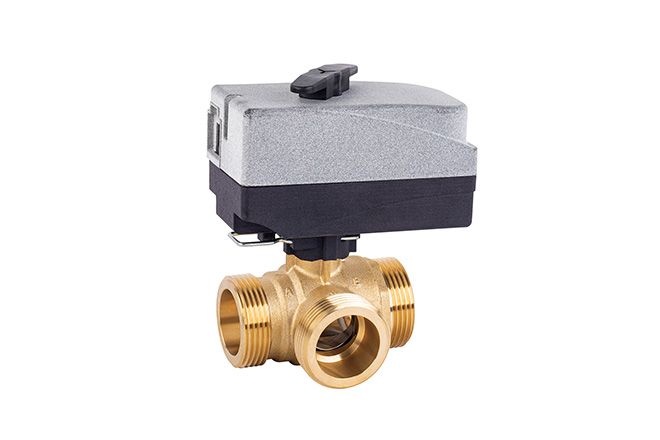 3-way brass ball valves-L ball (ZL3200L)