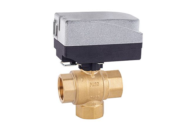 3-way brass ball valves (ZL3100V)